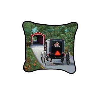 Amish Buggy Pillow