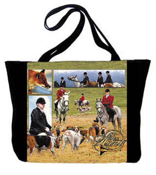 Horse the Hunt Tote Bag