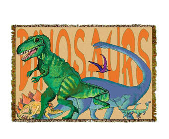 Dinosaurs Mini Coverlet