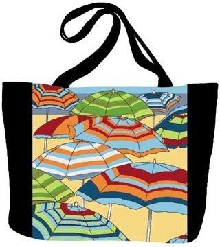 Beach Umbrellas Tote Bag