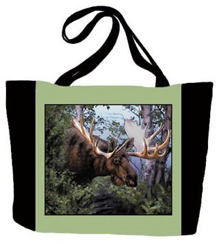 Canadian Moose Tote Bag