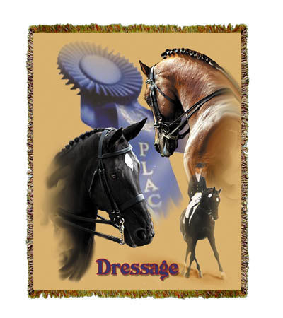 Horse Dressage Coverlet