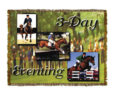 Horse 3 Day Eventing coverlet