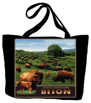 Bison North American Tote Bag
