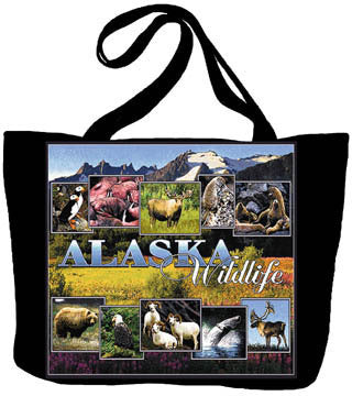 Alaska Wildlife Tote Bag