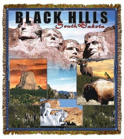 Black Hills/Rushmore, SD Coverlet