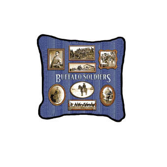 Buffalo Soldiers Pillow