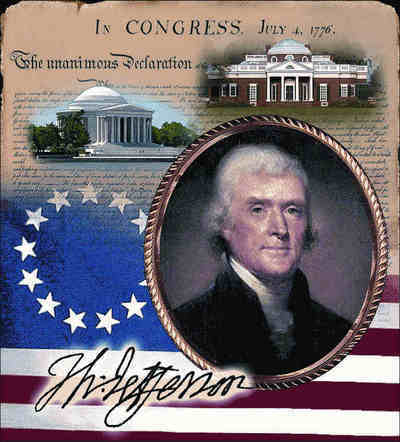 Thomas Jefferson Coverlet