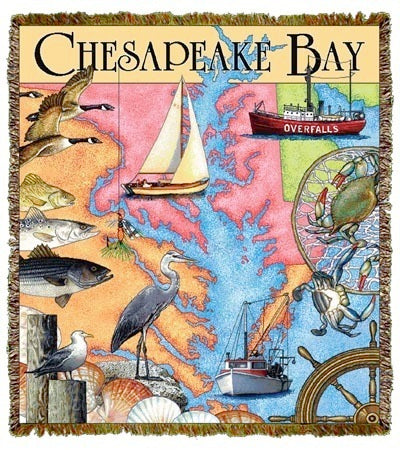 Chesapeake Bay Coverlet