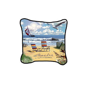 Beaches Pillow