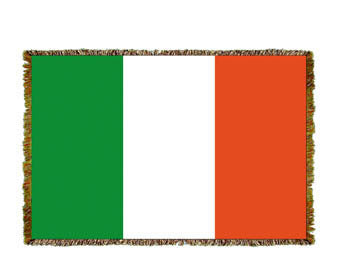 Irish Flag Mini Coverlet