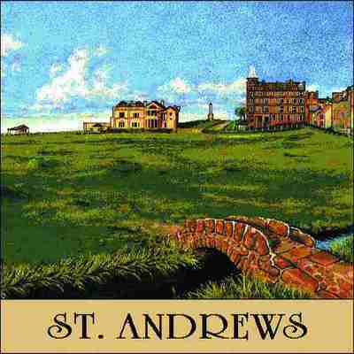 St. Andrews # 18Tote Bag
