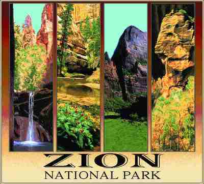 Zion Natl Park Coverlet