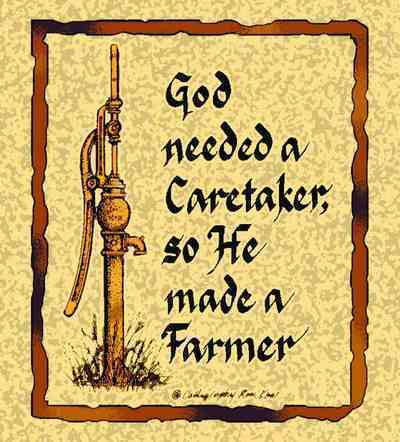 The Caretaker Farmer ©Ron Knox