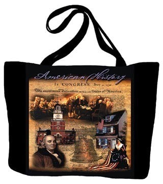 American History Tote Bag