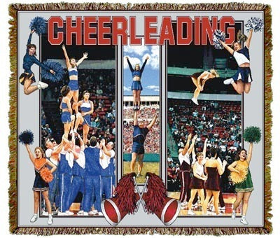 Cheerleading Action Coverlet