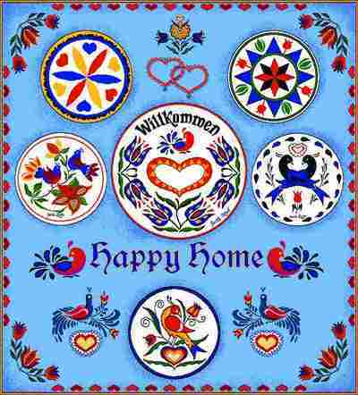 Happy Home Coverlet