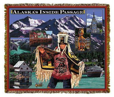 Alaska Inside Passage Coverlet