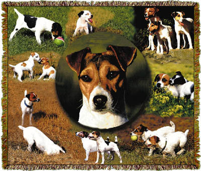 Jack Russell Coverlet