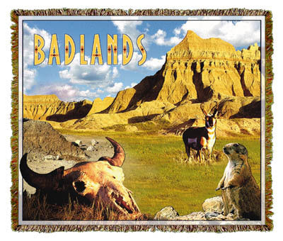 Badlands, SD Coverlet