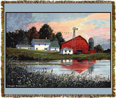 Bansemer Farmscapes Coverlet