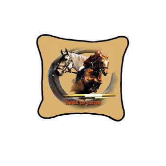 Horse Jumper Pillow