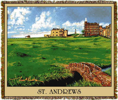 St. Andrews #18 CA Coverlet