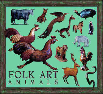Folk Art Animals Coverlet