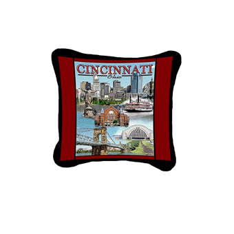 Cincinnati, OH Pillow