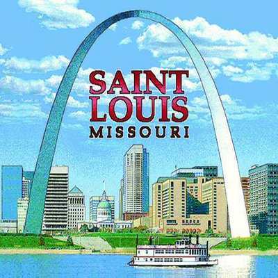 St. Louis MO Tote Bag