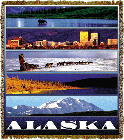 Alaska Panorama Coverlet