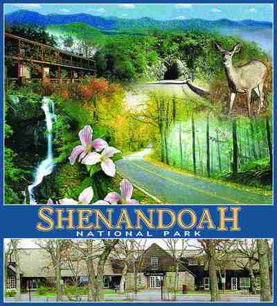 Shenandoah National Park VA Coverlet