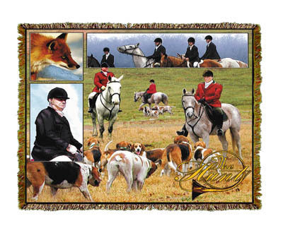 Horse the Hunt Coverlet