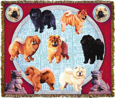 Chow Chow Coverlet