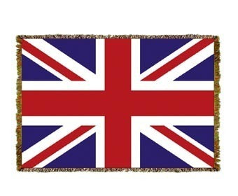 British Flag Mini Coverlet