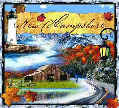 New Hampshire Coverlet