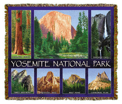 Yosemite National Park Coverlet