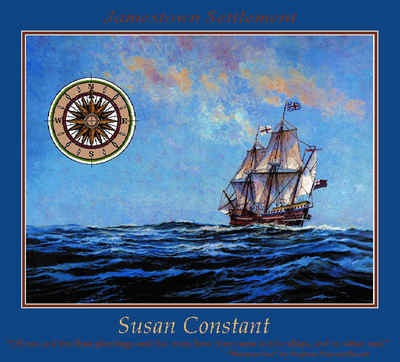 Susan Constant Coverlet