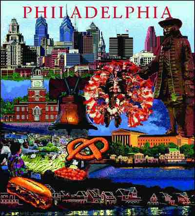 Philadelphia Coverlet