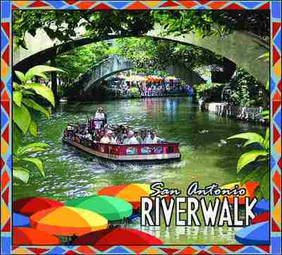 San Antonio River Walk Coverlet