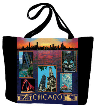 Chicago, IL Tote Bag