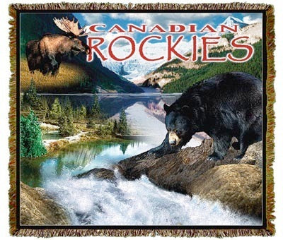 Canadian Rockies Coverlet