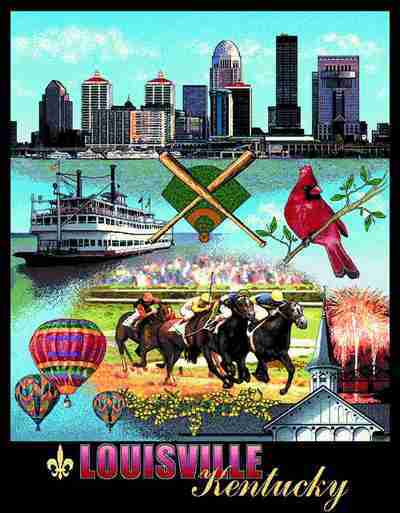 Louisville, KY Wallhanging
