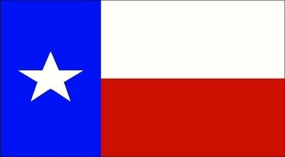 Texas State Flag Mini Coverlet