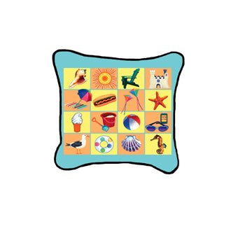 Beach Fun Pillow