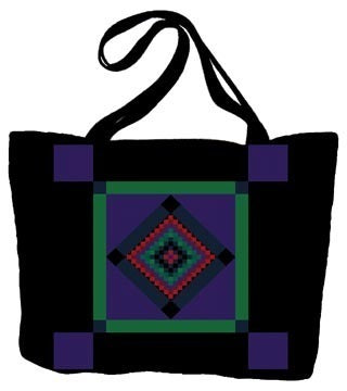 Amish Quilt Tote Bag