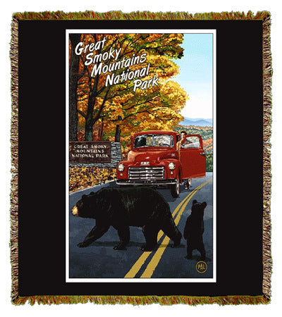 Great Smoky Mountains by Paul A. Lanquist Coverlet