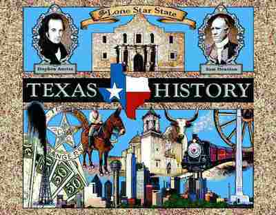 Texas History WallHanging