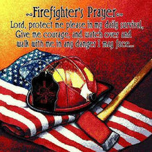 Firefighter Prayer Decorative Pillow
