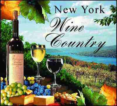 New York Wine Country Throw Blanket